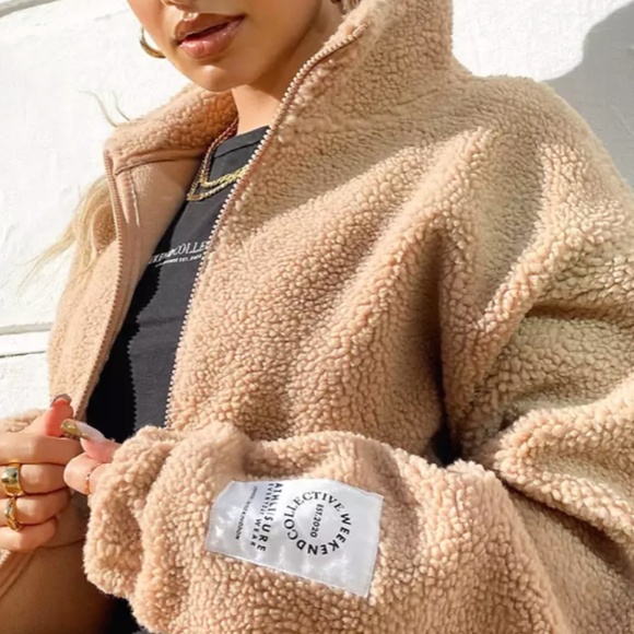 ASOS Jackets & Blazers - ASOS Weekend Collective Fleece
